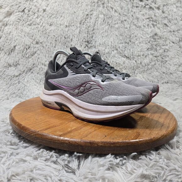 Saucony Axon Womens Size 8 Shadow Quartz Athletic Running Gym Sneakers S10732-15 - Picture 1 of 11